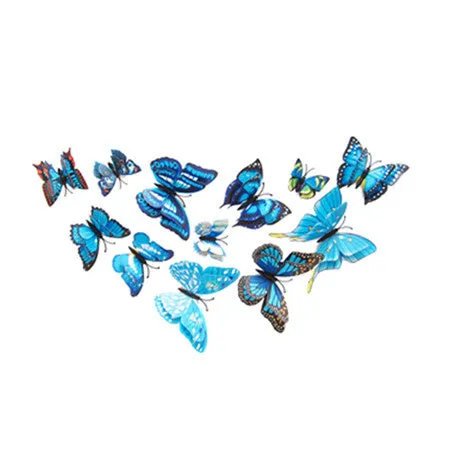 3D Butterfly Home  Wall Stickers 12 pcs