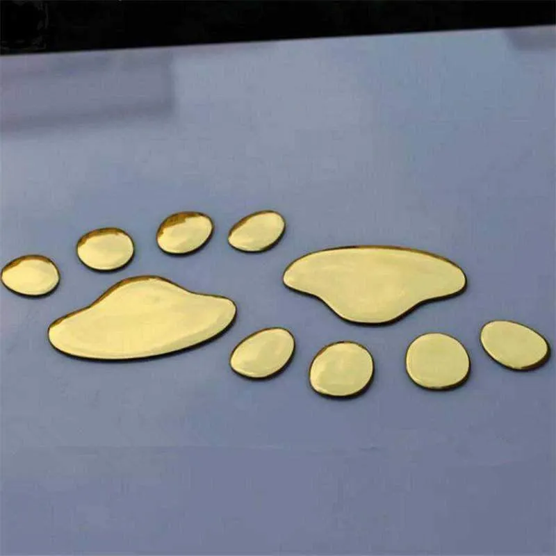 3D Dog Paws Car Decal