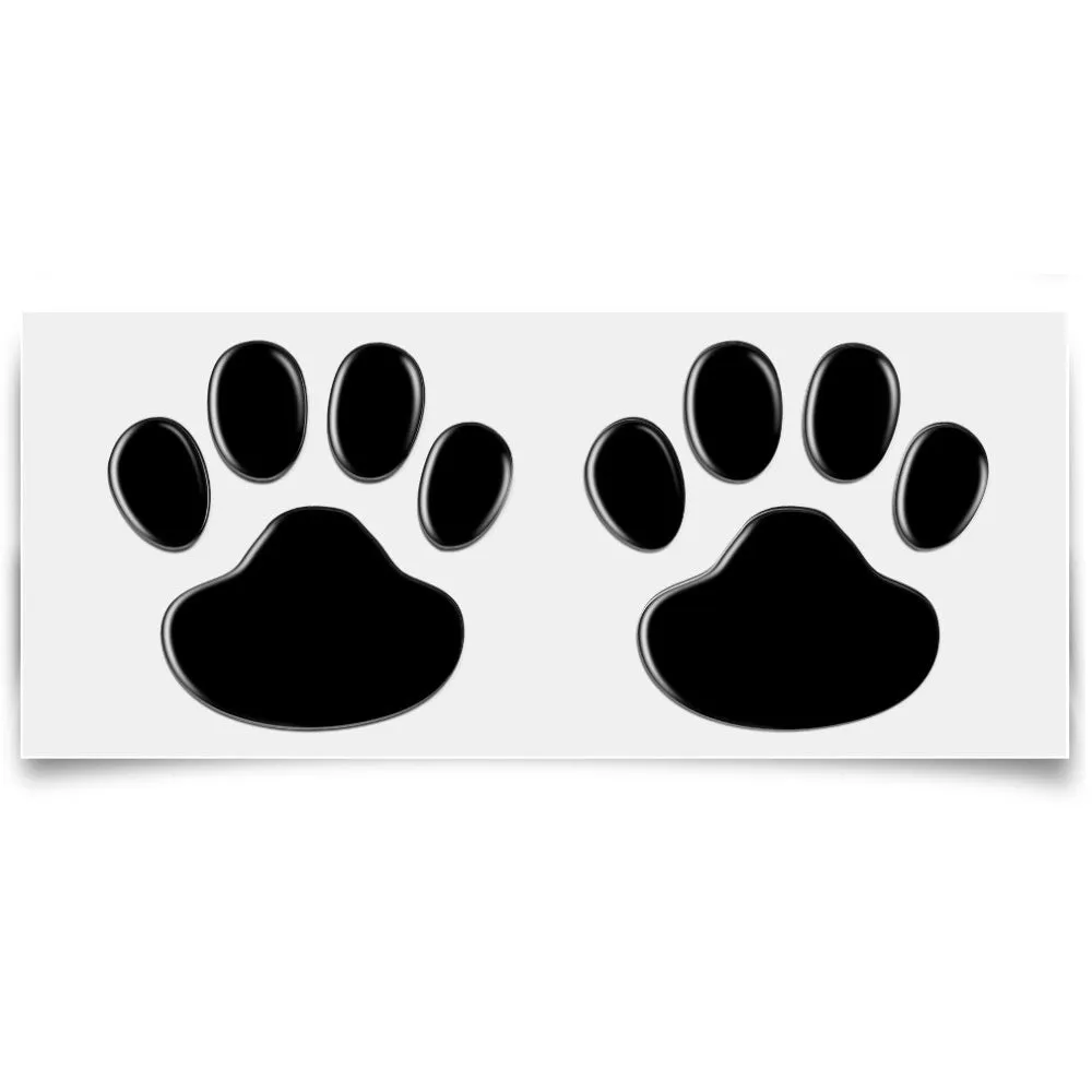 3D Dog Paws Car Decal