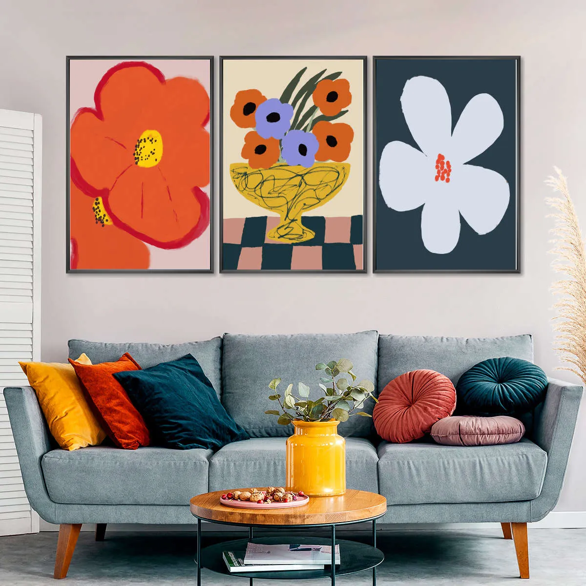 A Floral Enchantment Wall Art