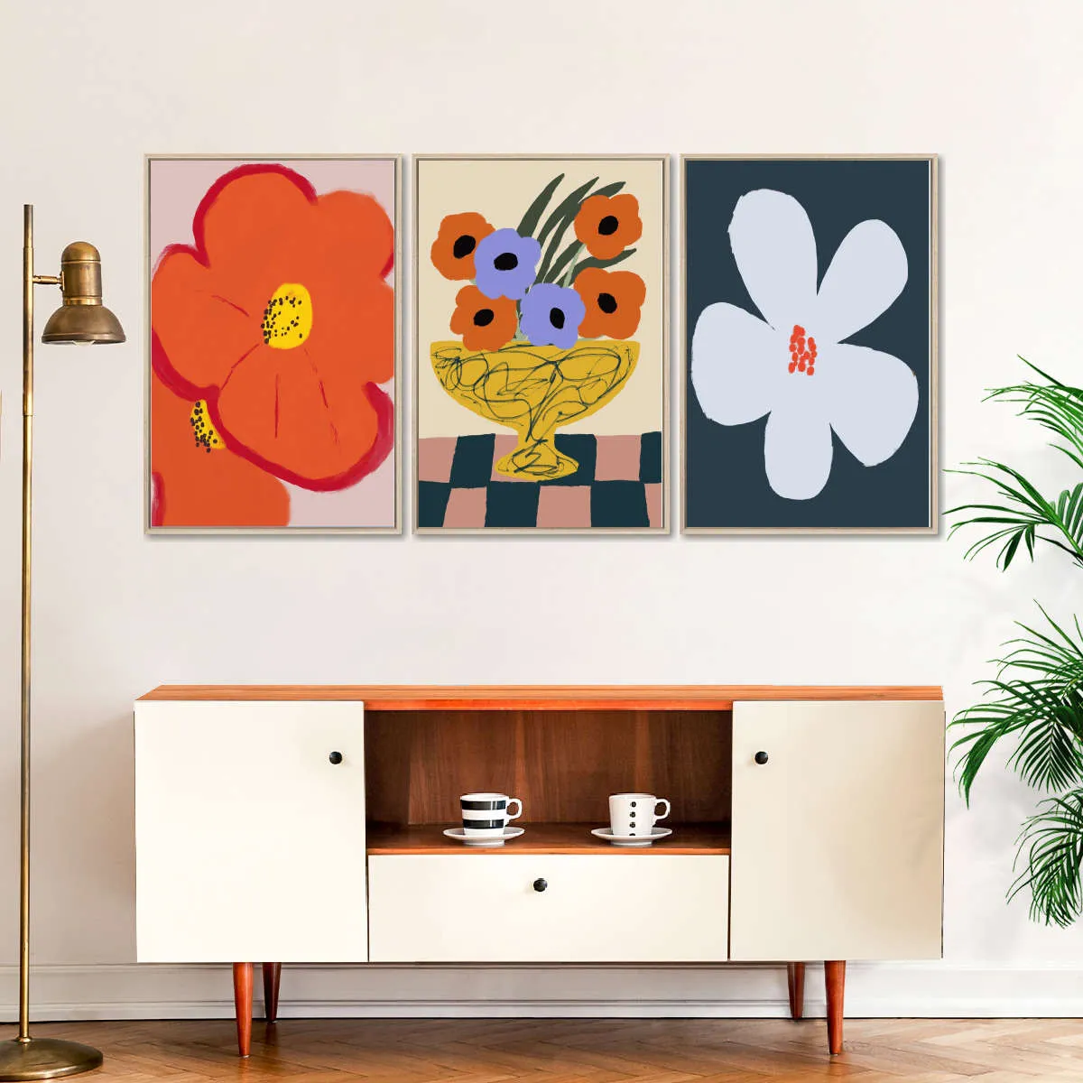 A Floral Enchantment Wall Art