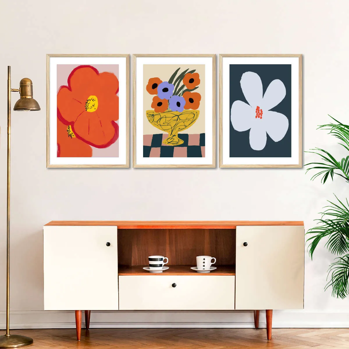 A Floral Enchantment Wall Art