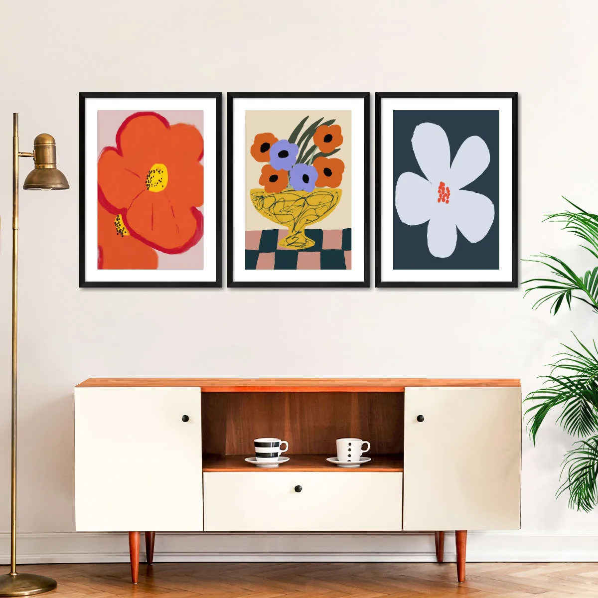 A Floral Enchantment Wall Art