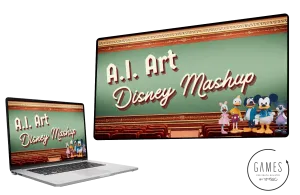 A.I. Art: Disney Mashup