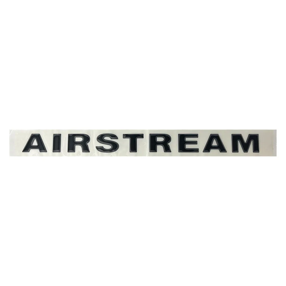 Airstream Black Logo Decal