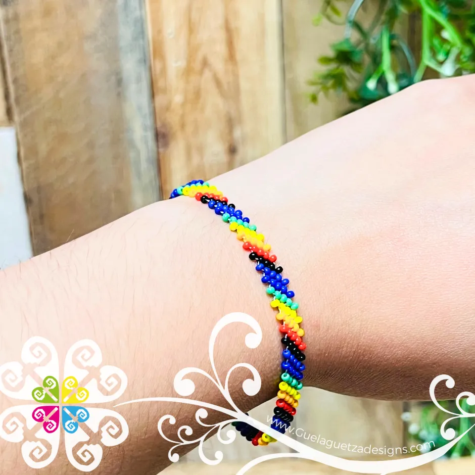 Amorcito Beaded Bracelet - Pride Collection