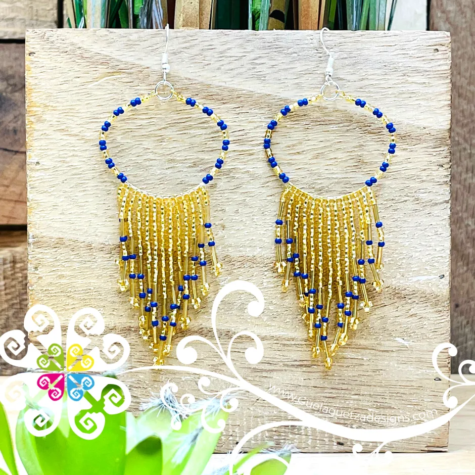 Arracada Loops Earrings - Beaded Earrings