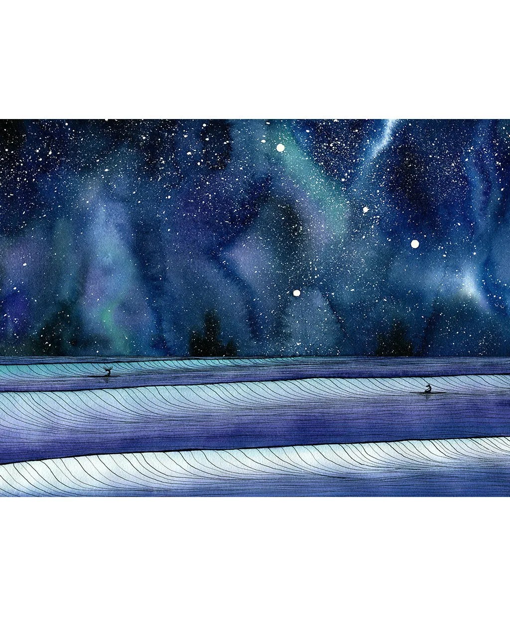 Aurora Dreams - Print/ Framed Print