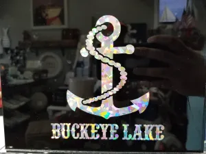 Auto Decal-Sparkle Anchor