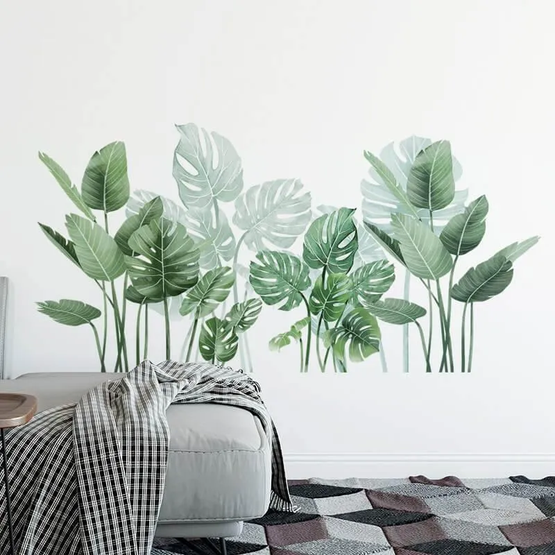 Banana Leaf Peel and Stick Giant Wall Decals