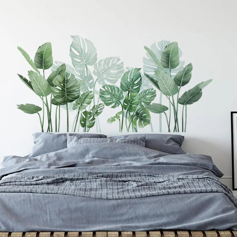 Banana Leaf Peel and Stick Giant Wall Decals