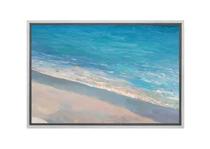 Beach from Above Painting | Canvas Wall Art Print