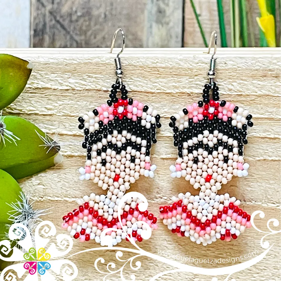 Beaded Frida Earrings