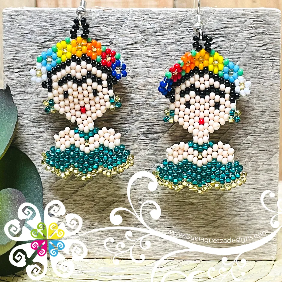 Beaded Frida Earrings