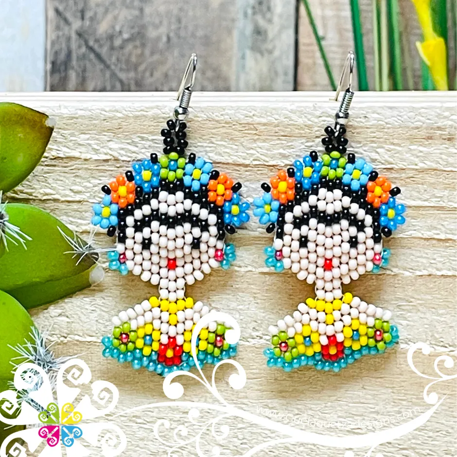 Beaded Frida Earrings