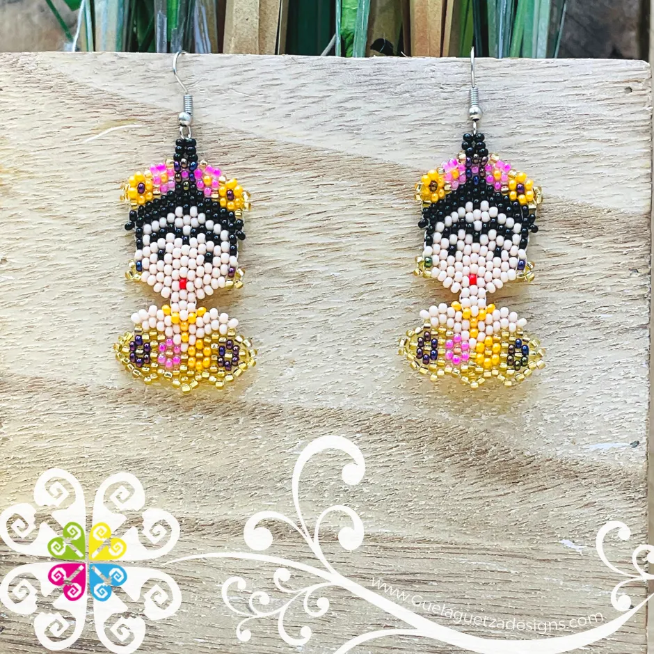 Beaded Frida Earrings