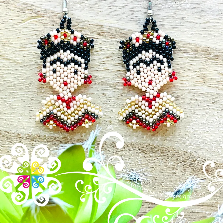 Beaded Frida Earrings