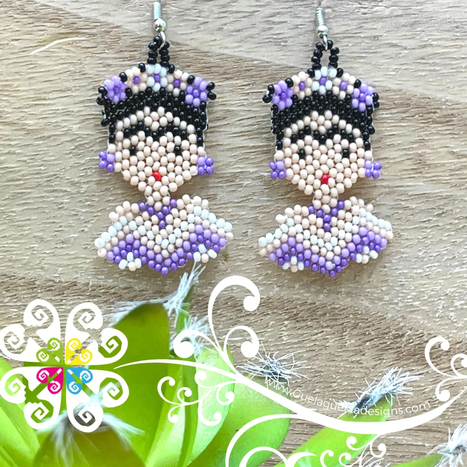 Beaded Frida Earrings