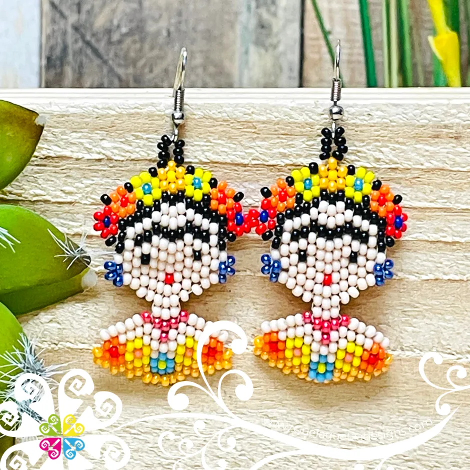 Beaded Frida Earrings