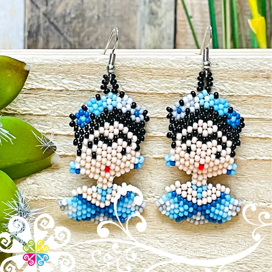 Beaded Frida Earrings