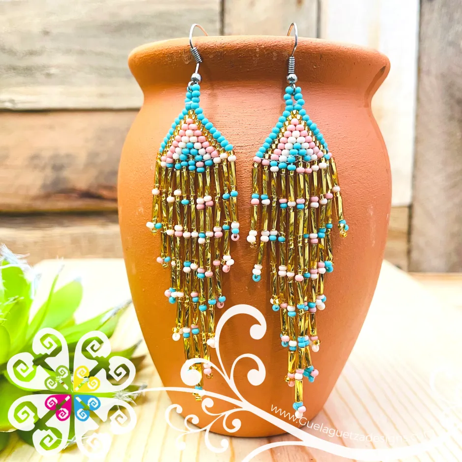 Beaded Rainy Day Earrings