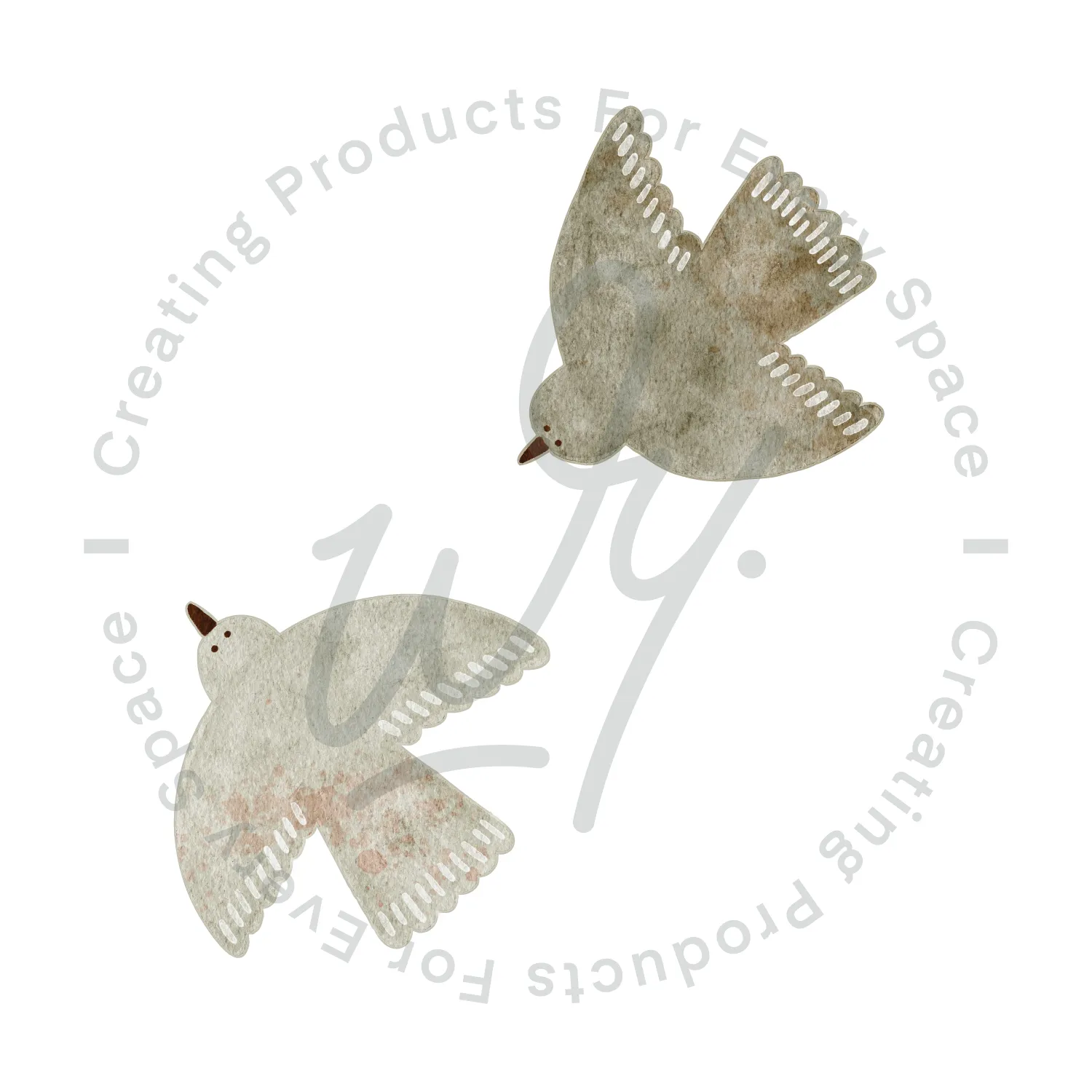 Birdie Wall Decal Set