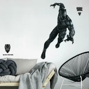 Black Panther Peel and Stick Giant Wall Decals