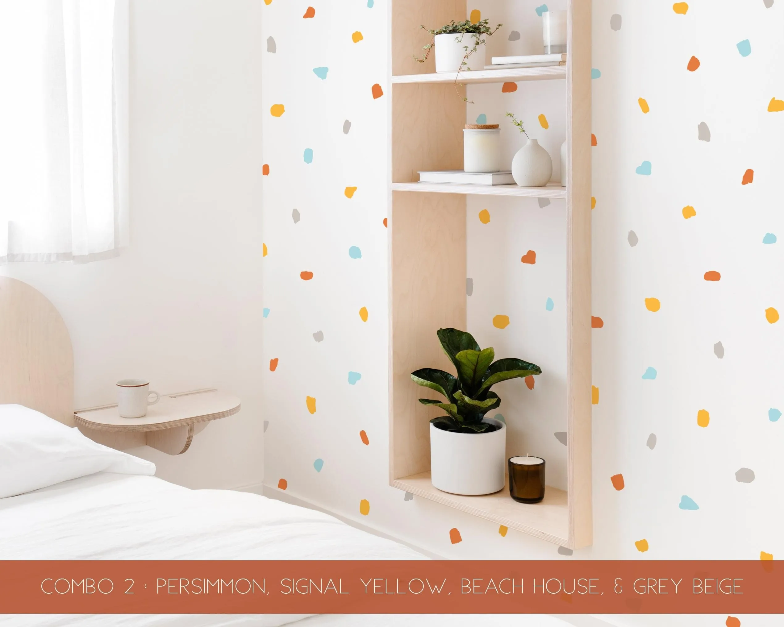 Blobby Dots Wall Decal Set