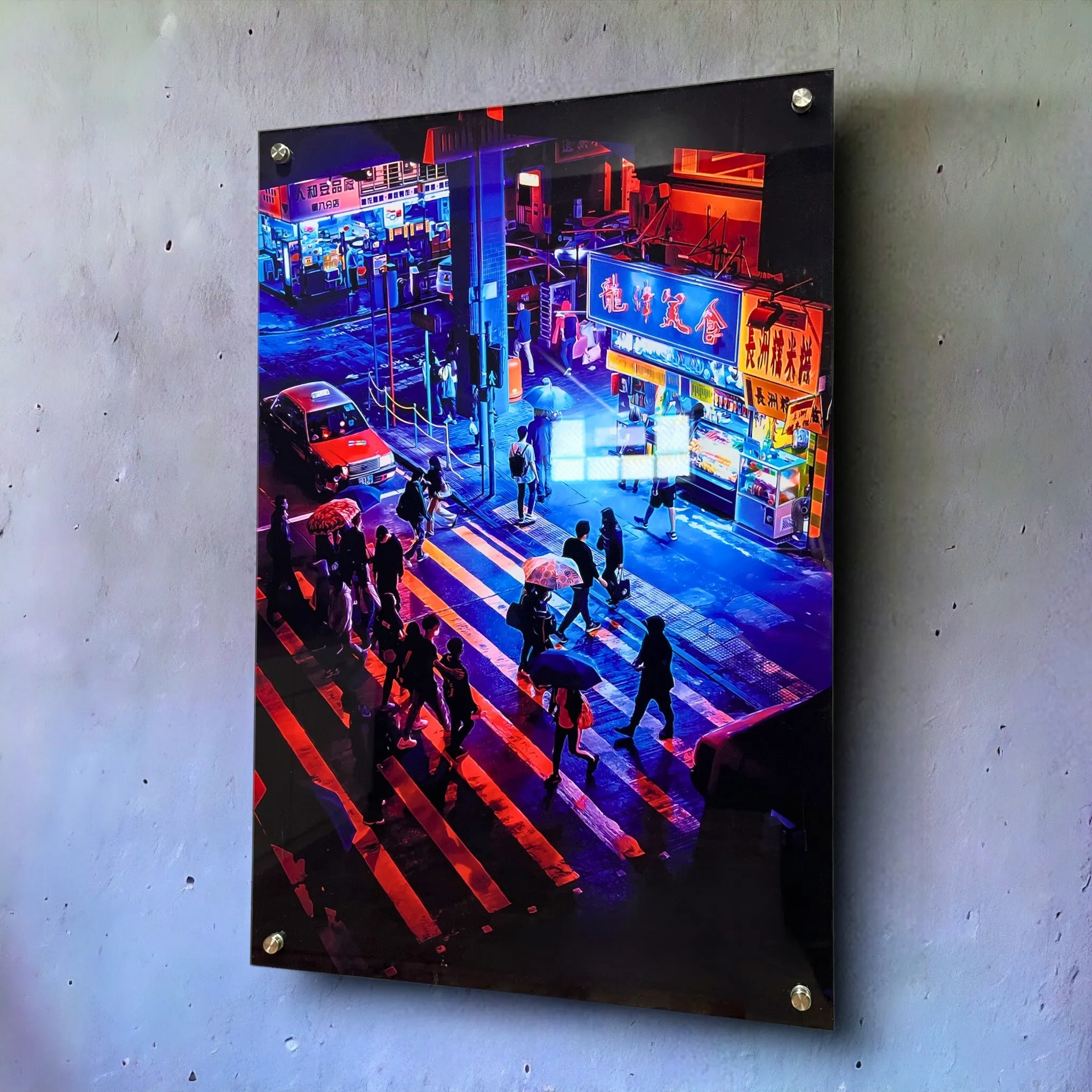 Chinatown (Real-World) Acrylic Wall Art