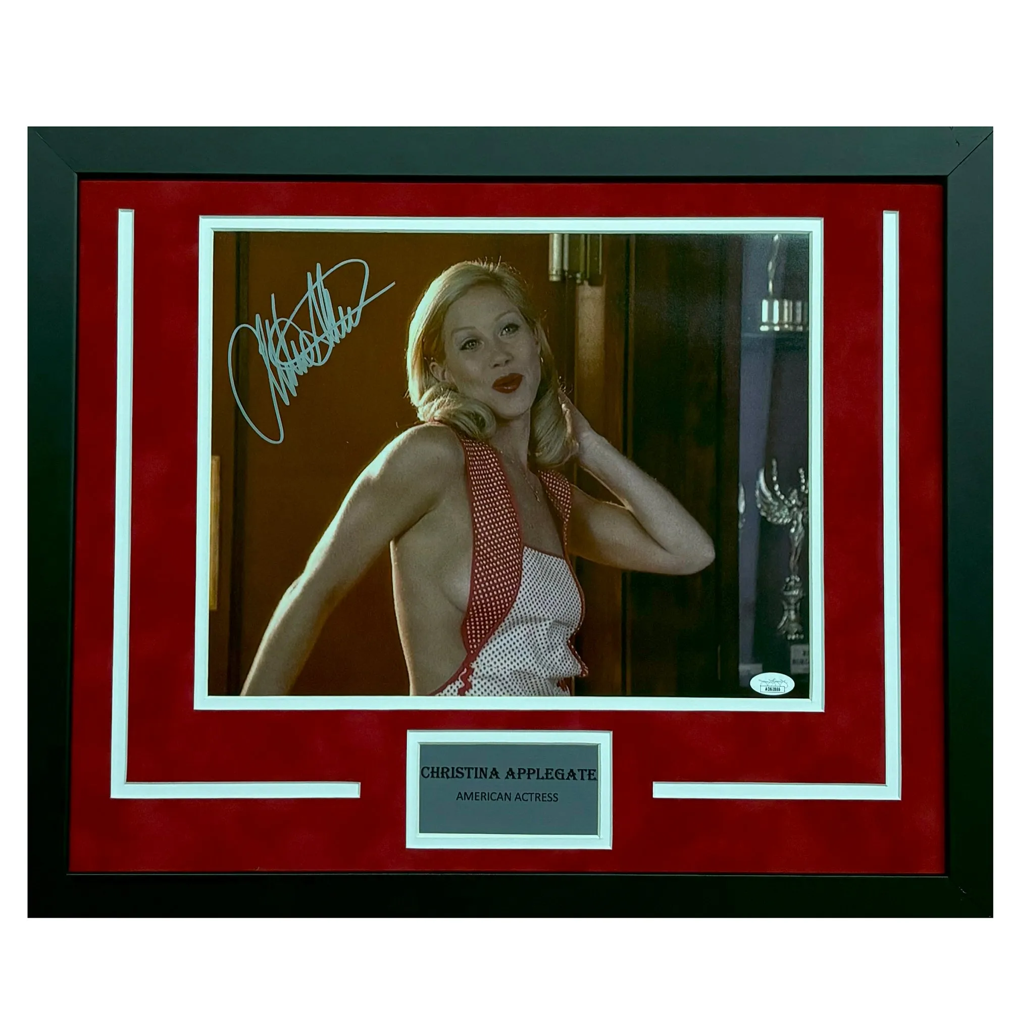 Christina Applegate Pose 1 Hand Signed & Framed  11x14 Photo (JSA)