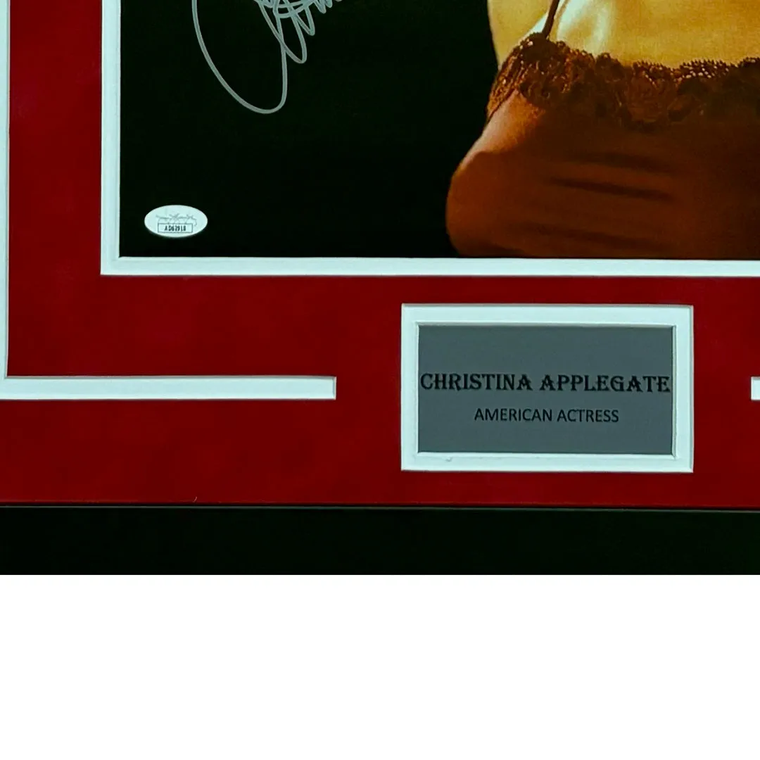 Christina Applegate Pose 3 Hand Signed & Framed  11x14 Photo (JSA)