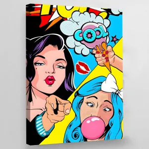 Colorful Pop Art Wall Art