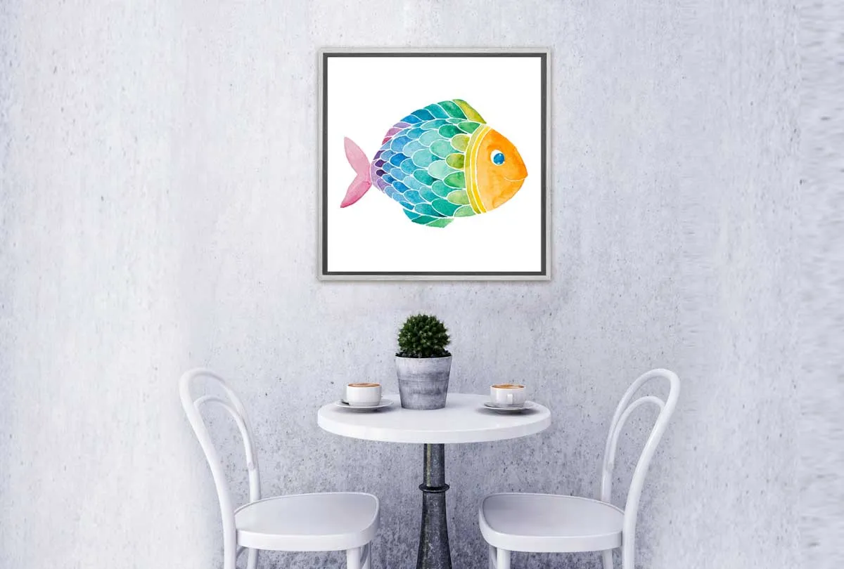 Colourful Fish | Ocean Wall Art Print