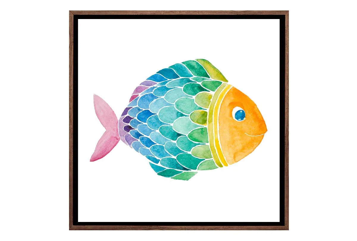 Colourful Fish | Ocean Wall Art Print