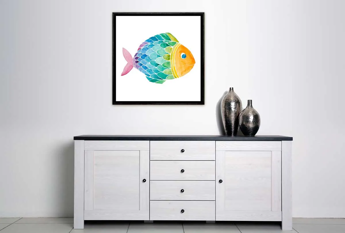 Colourful Fish | Ocean Wall Art Print