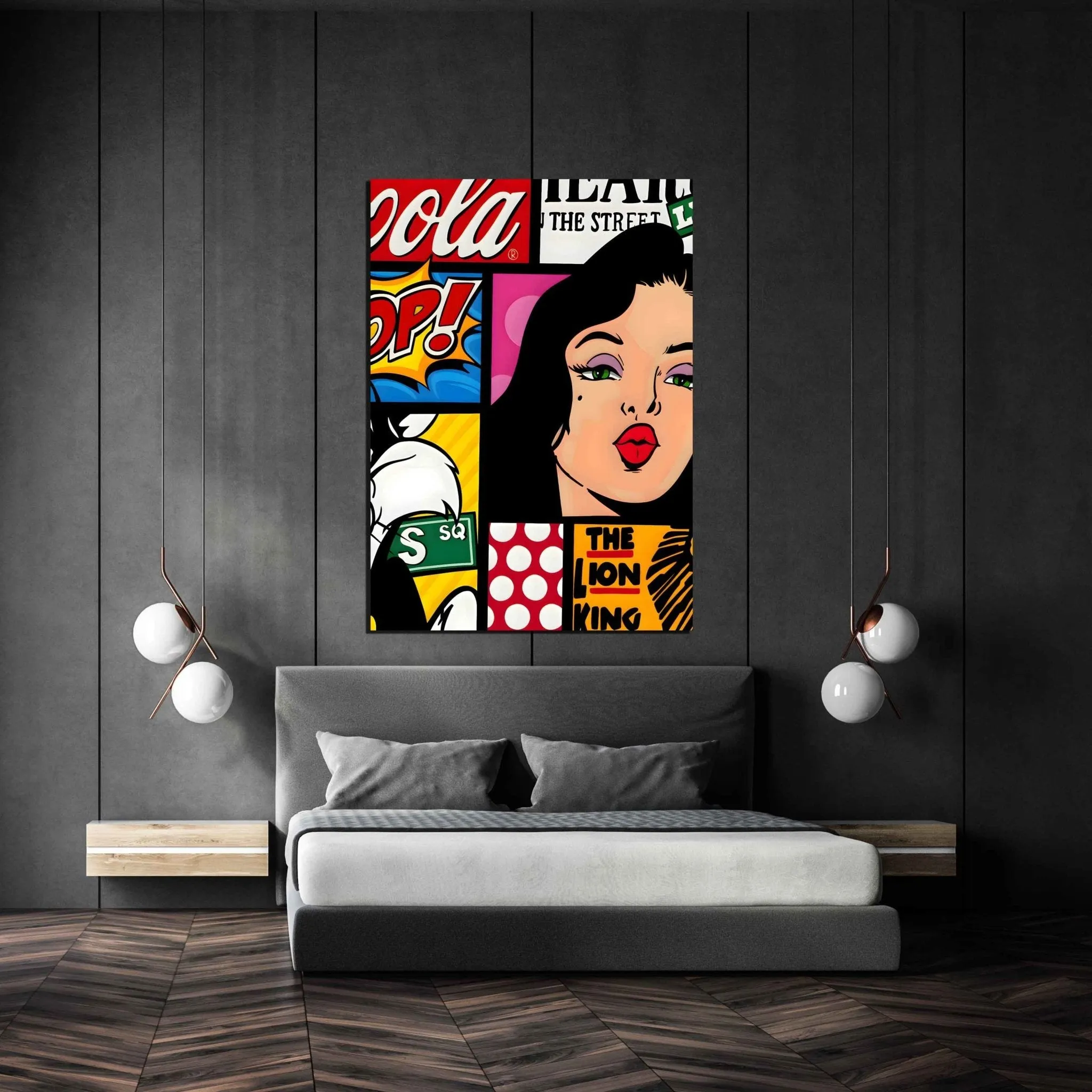 Comic Book Pop Art Canvas