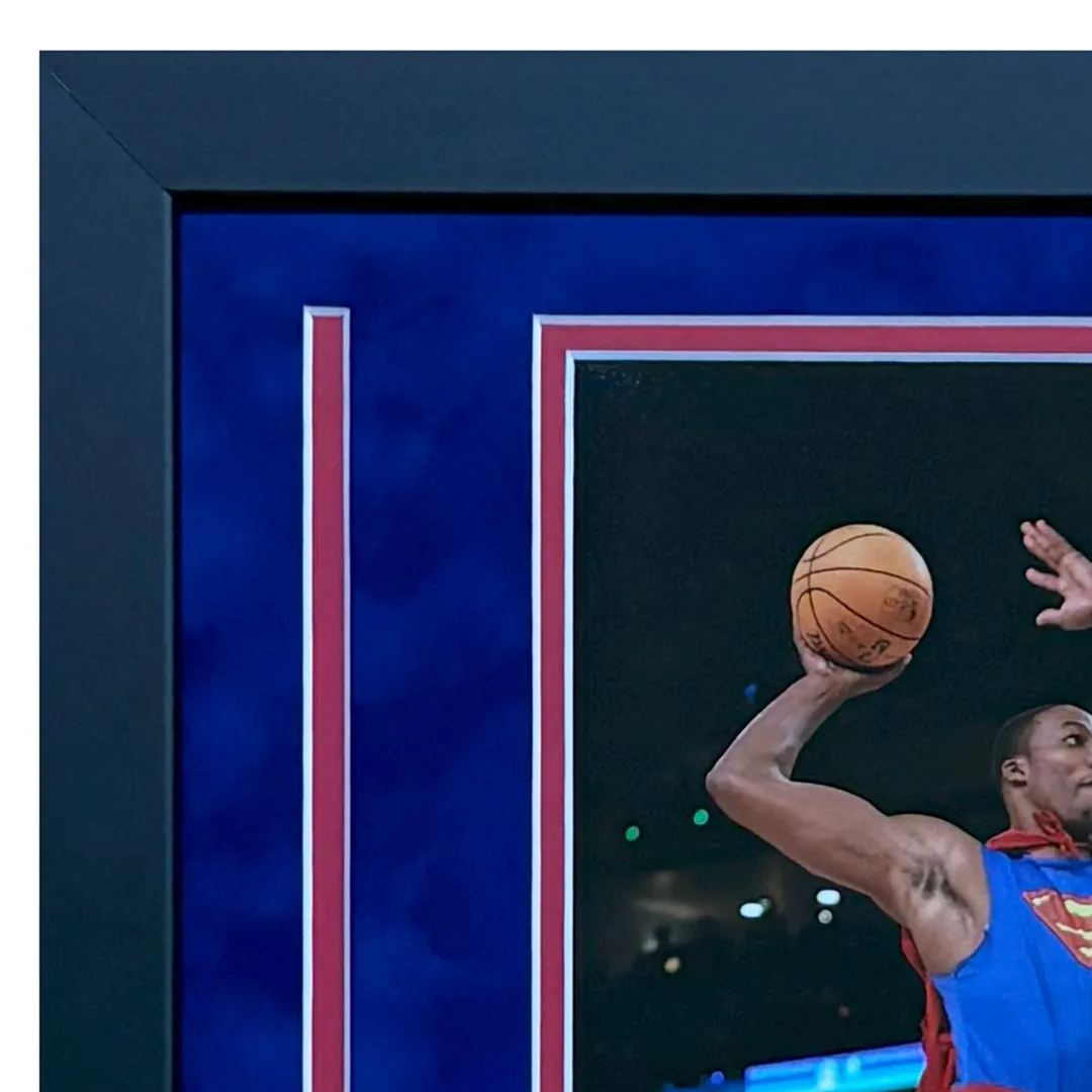 Dwight Howard Hand Signed & Framed Superman 11x14 Photo (JSA)