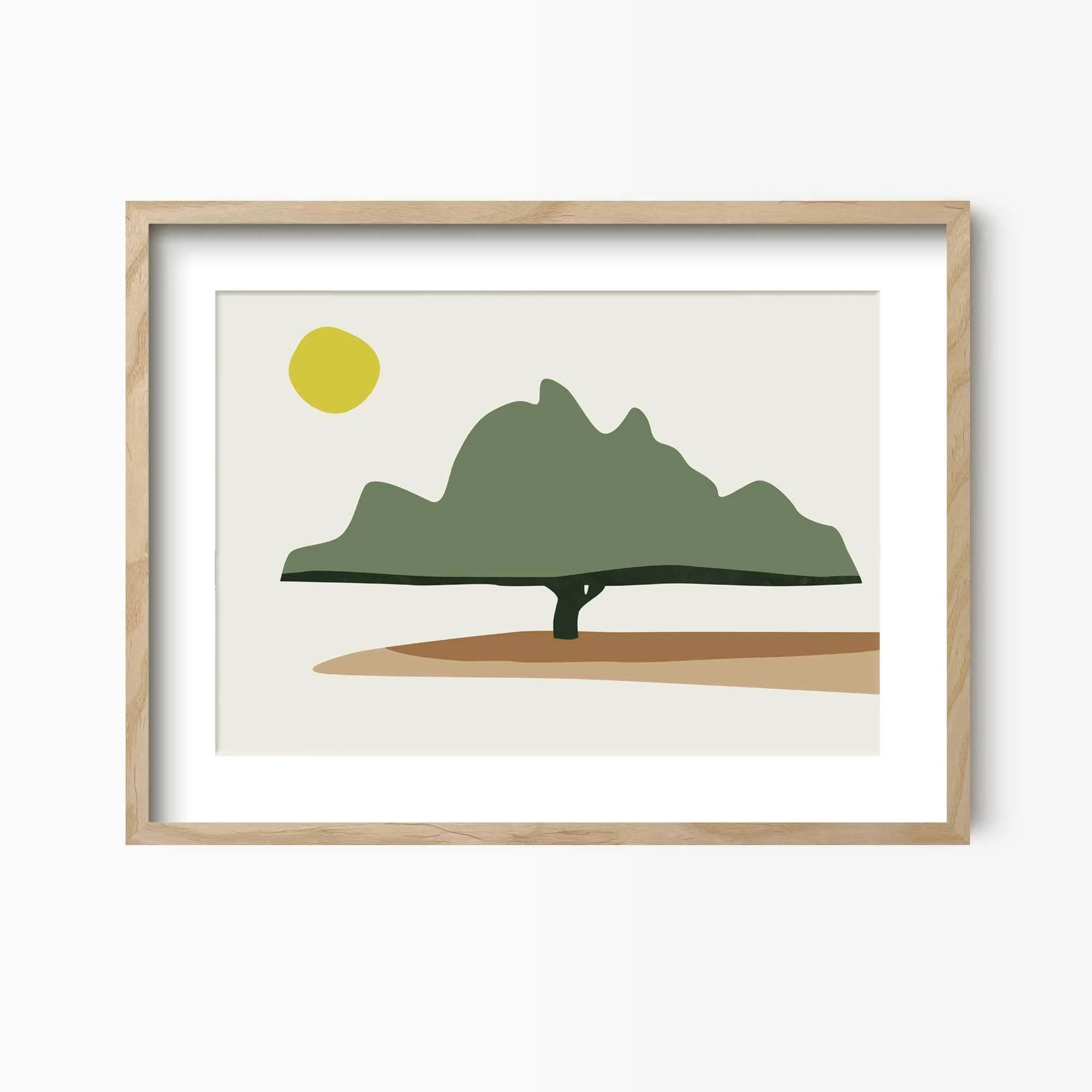 Endcliffe Park Tree Sheffield Print