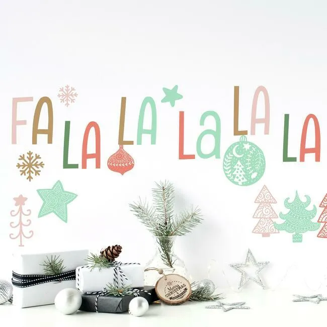 Fa La La La La Peel And Stick Wall Decals