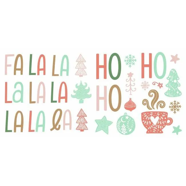 Fa La La La La Peel And Stick Wall Decals