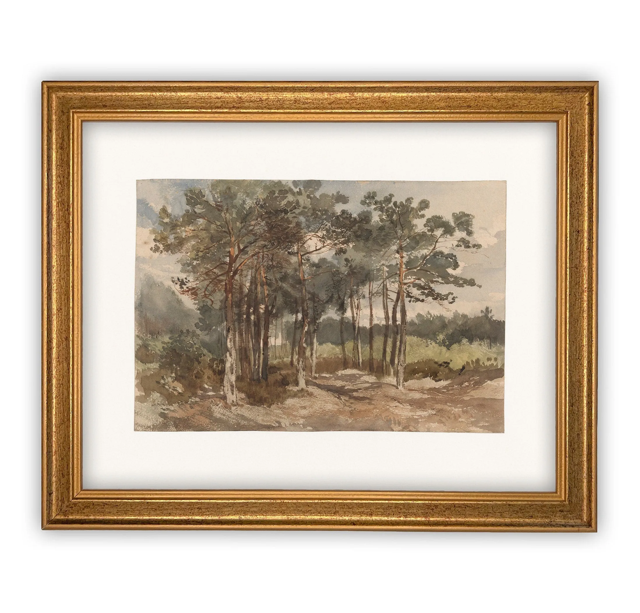 Framed Country Landscape #LAN-114