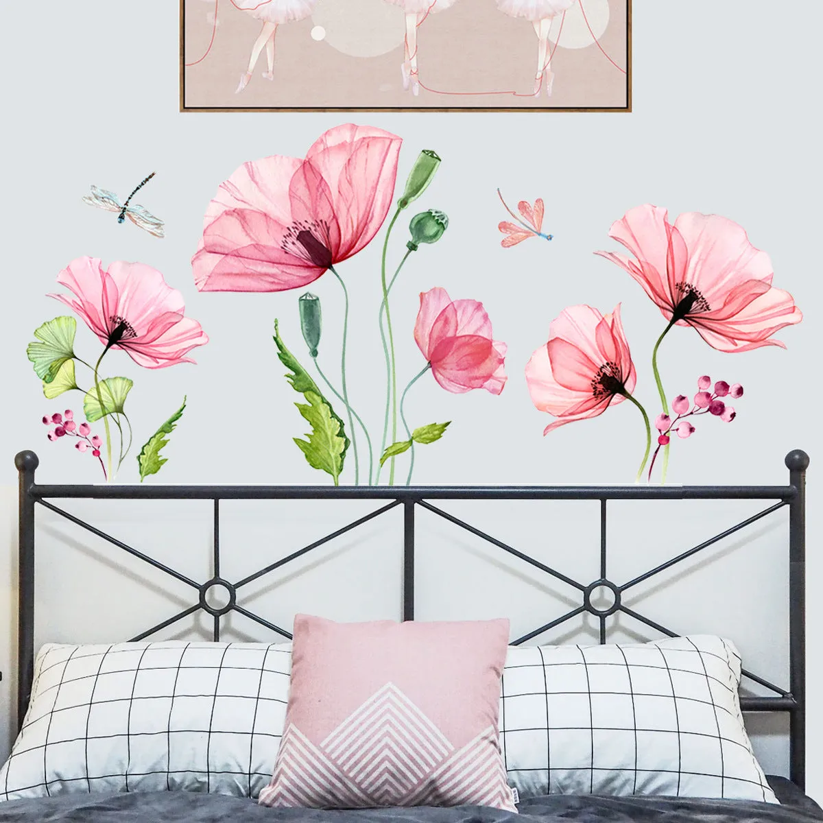 Fresh Floral Peel and Stick Wall Decals