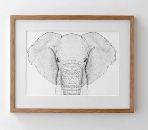 Full Faced Ethan The Elephant Limited Edition Dot Print