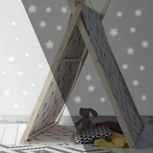 Glow in the Dark Star Peel and Stick Wall Decals