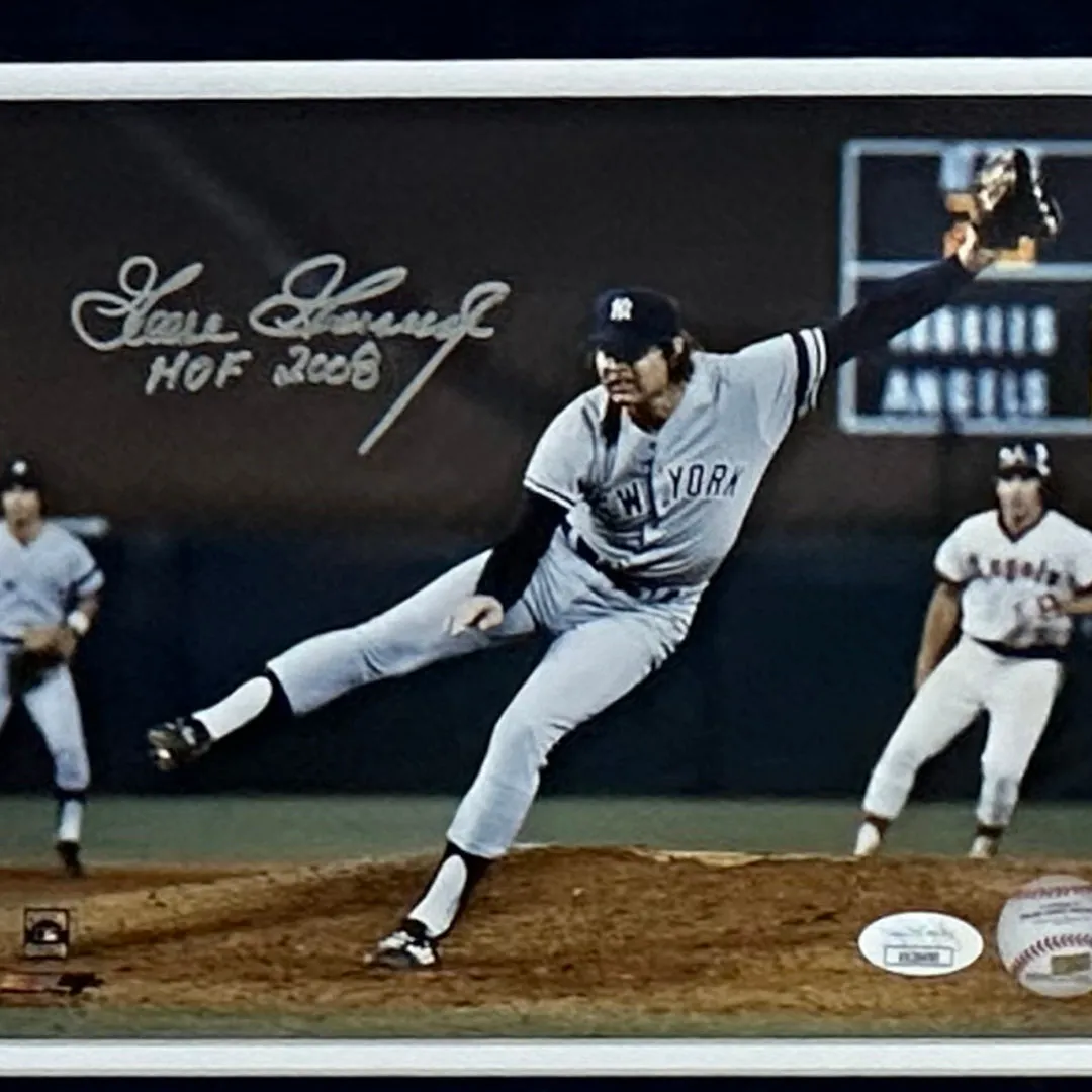 Goose Gossage Hand Signed & Framed HOF 2008 New York Yankees 8x10 Photo (JSA)