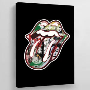 Graffiti Lips Wall Art