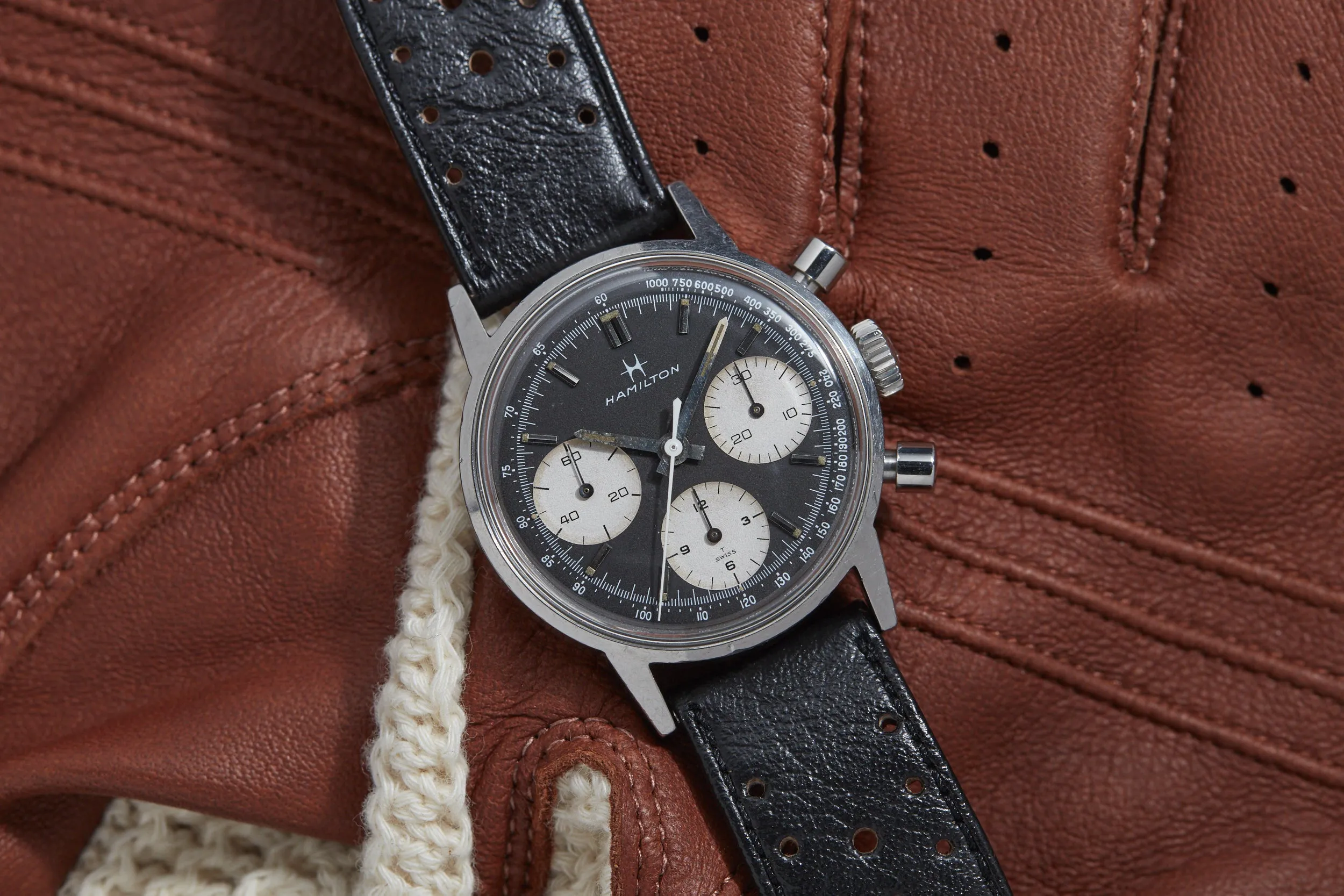 Hamilton Reverse Panda Chronograph