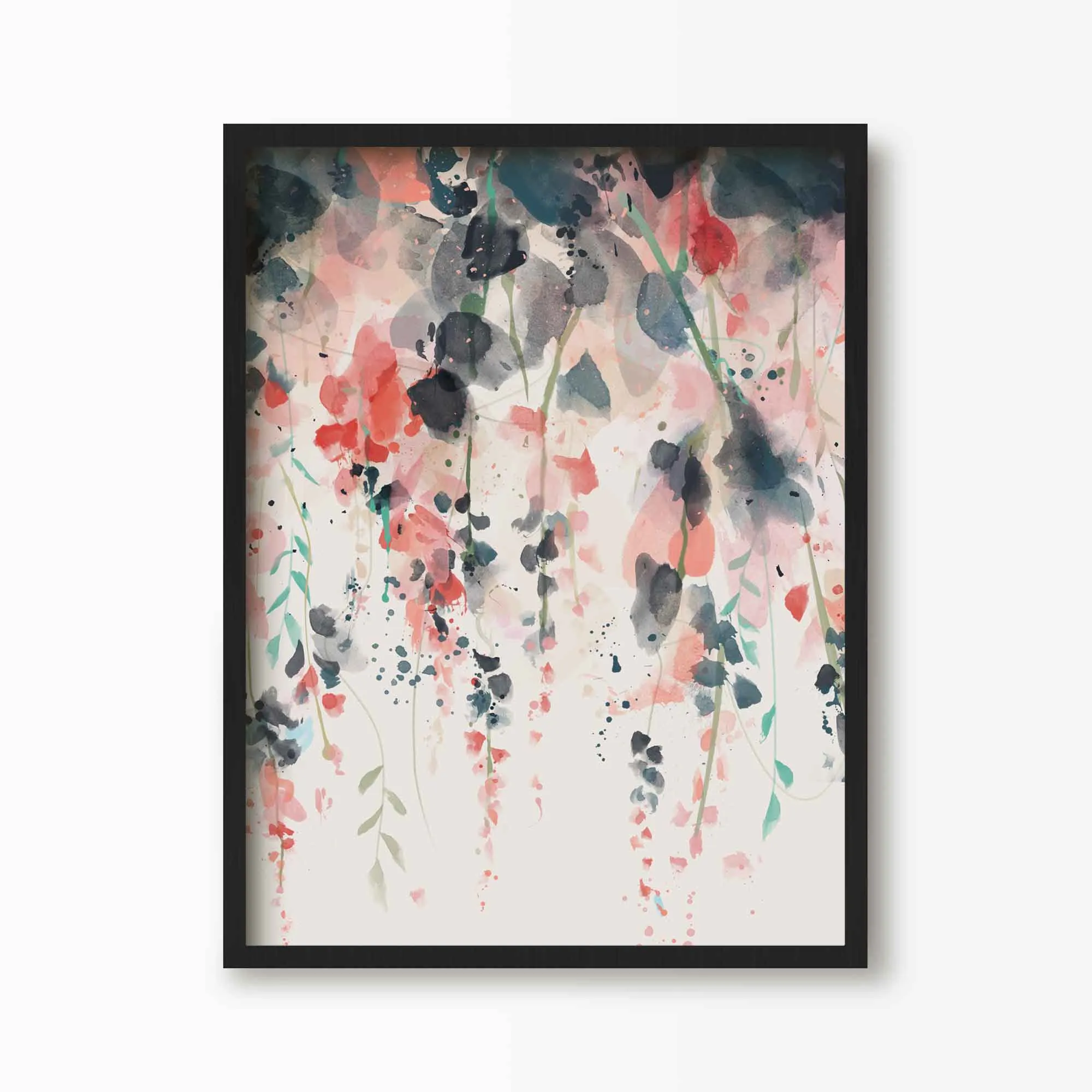 Hanging Wisteria Flowers Print