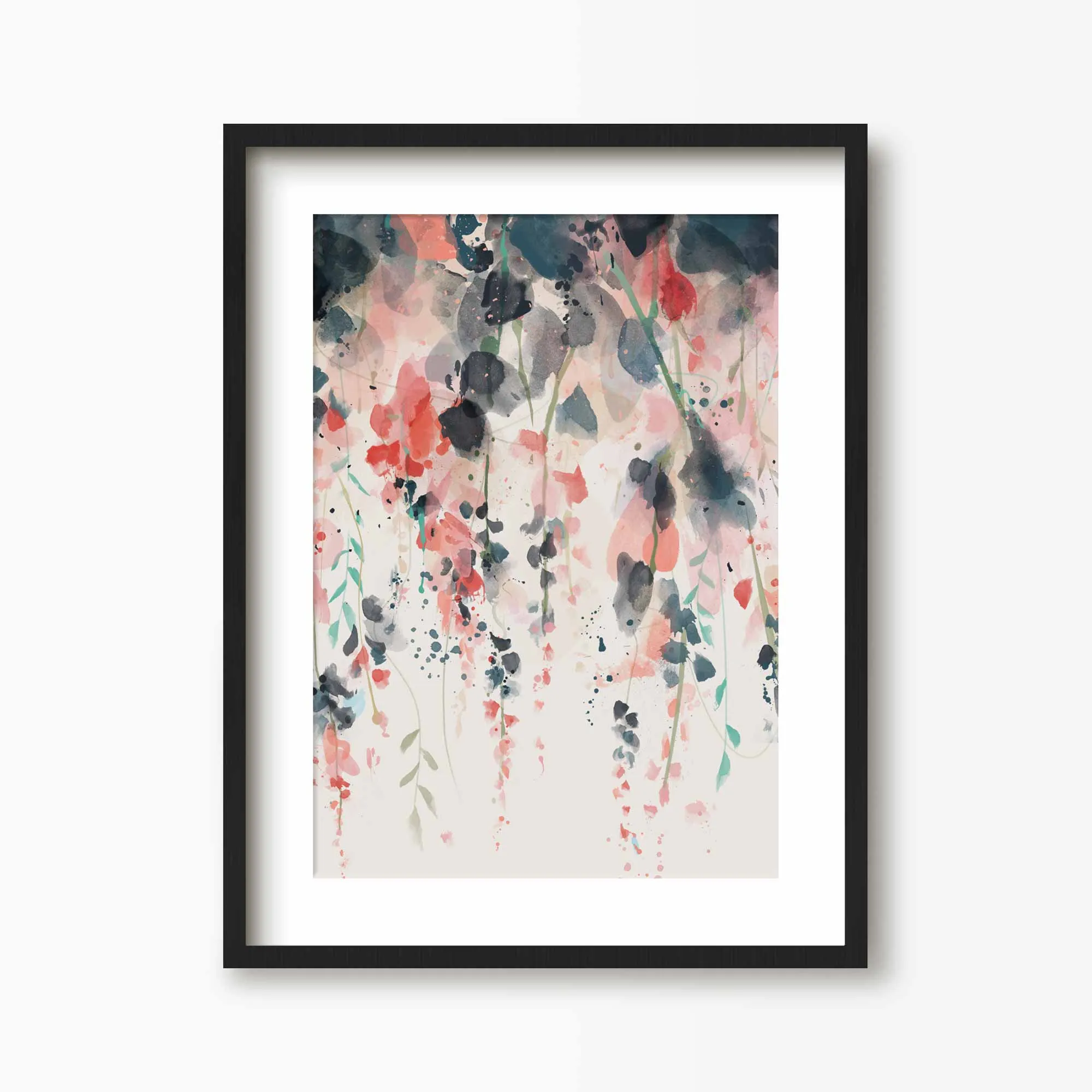 Hanging Wisteria Flowers Print