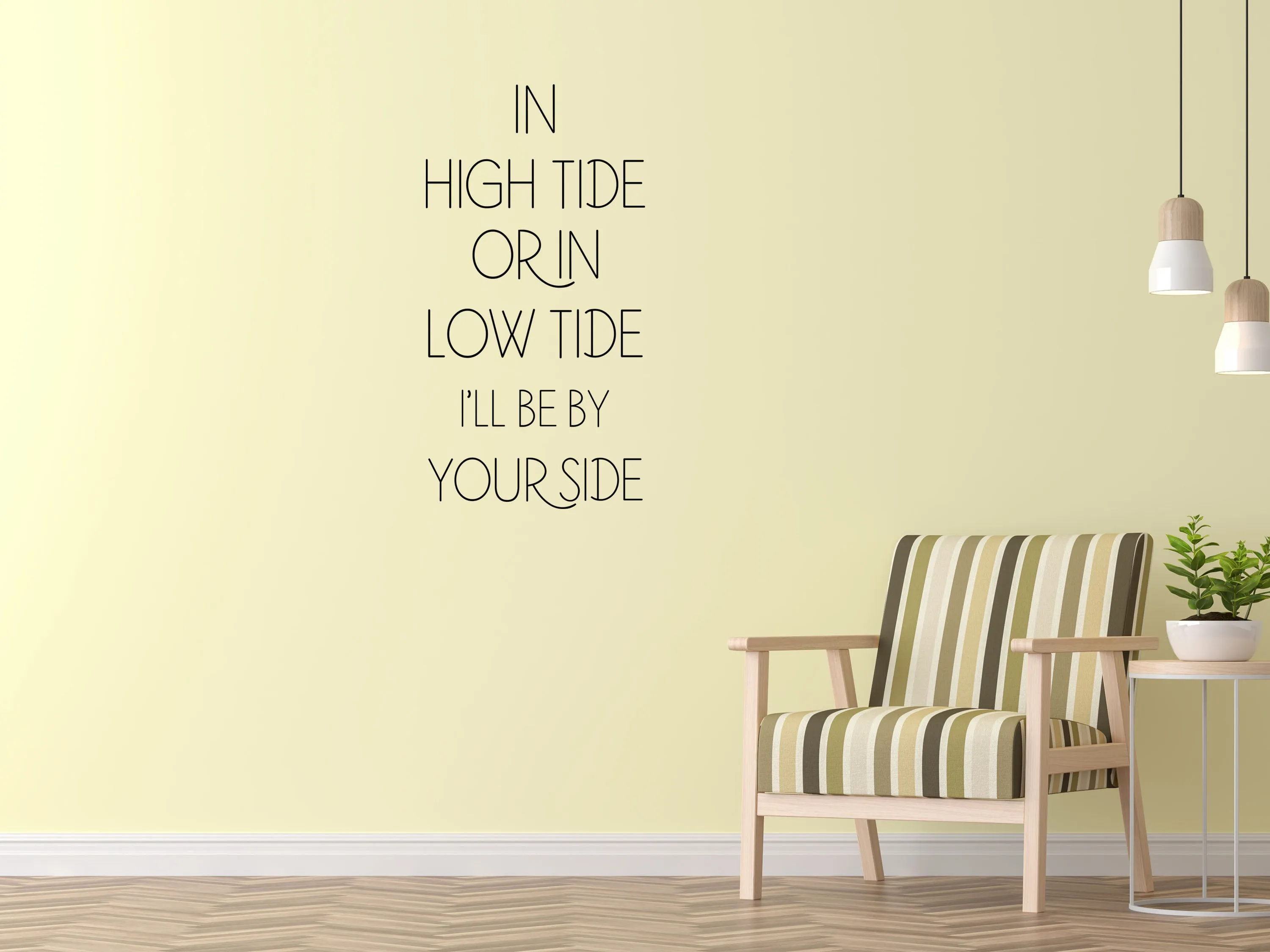 In High Tide or Low Tide Living Room Wall Decal